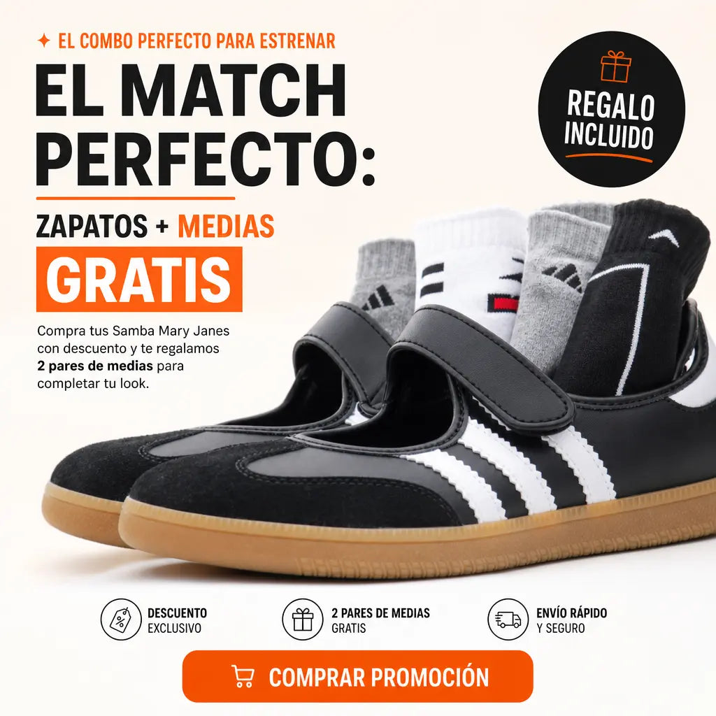 Samba Mary Janes + Obsequio de Lanzamiento